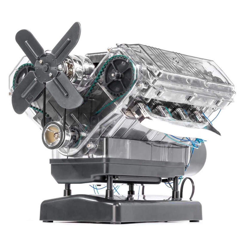 Mini V8 Engine Model Internal Combustion Model Kit