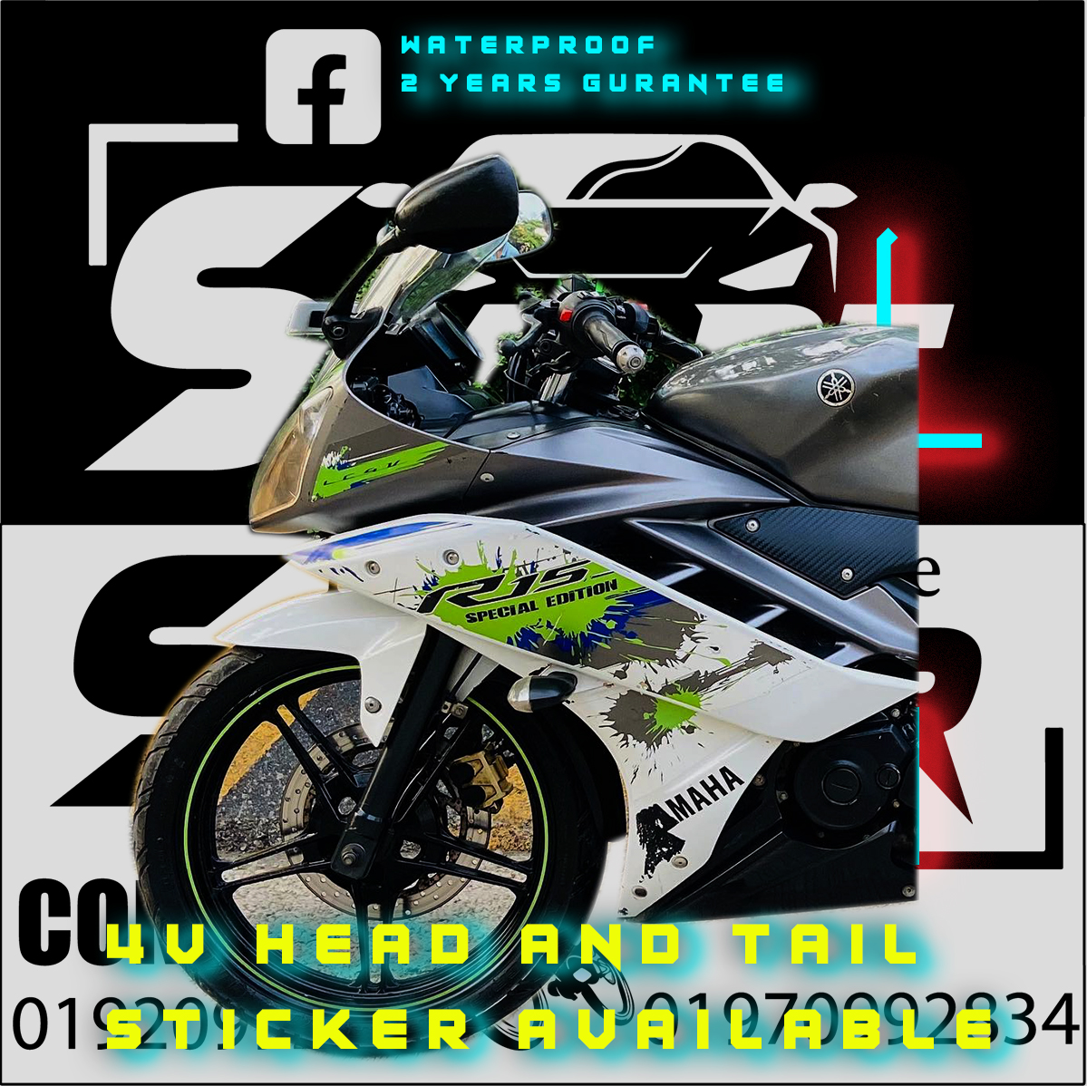 V2 Modified R15 V2 Body Kit Price Yamaha Yzf R15 V2 Black Full