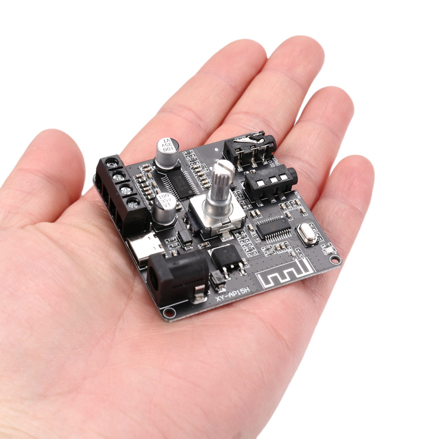 XY-AP15H 20W Digital Amplifier Board Bluetooth Stereo Amplifier Board. 