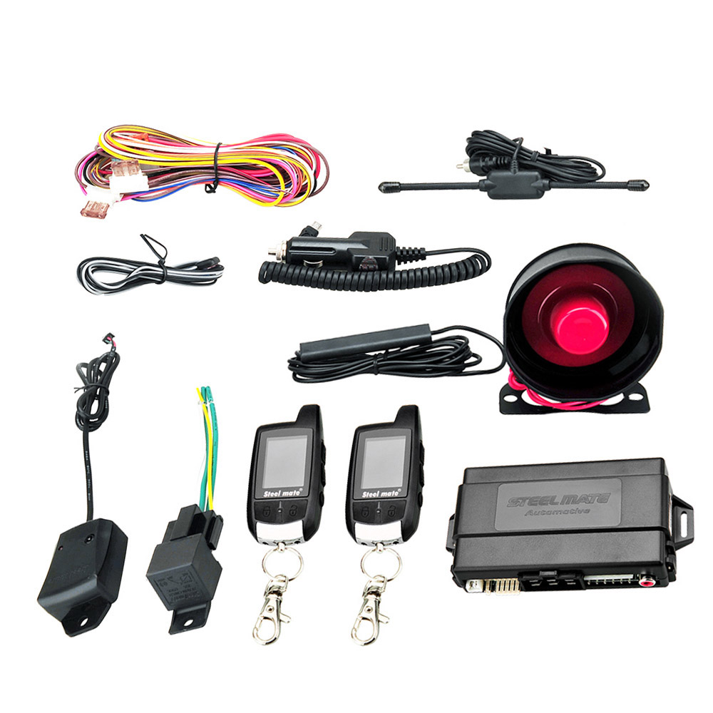 Steelmate 888E Two Way LCD Car Alarm Keyless Entry Security System