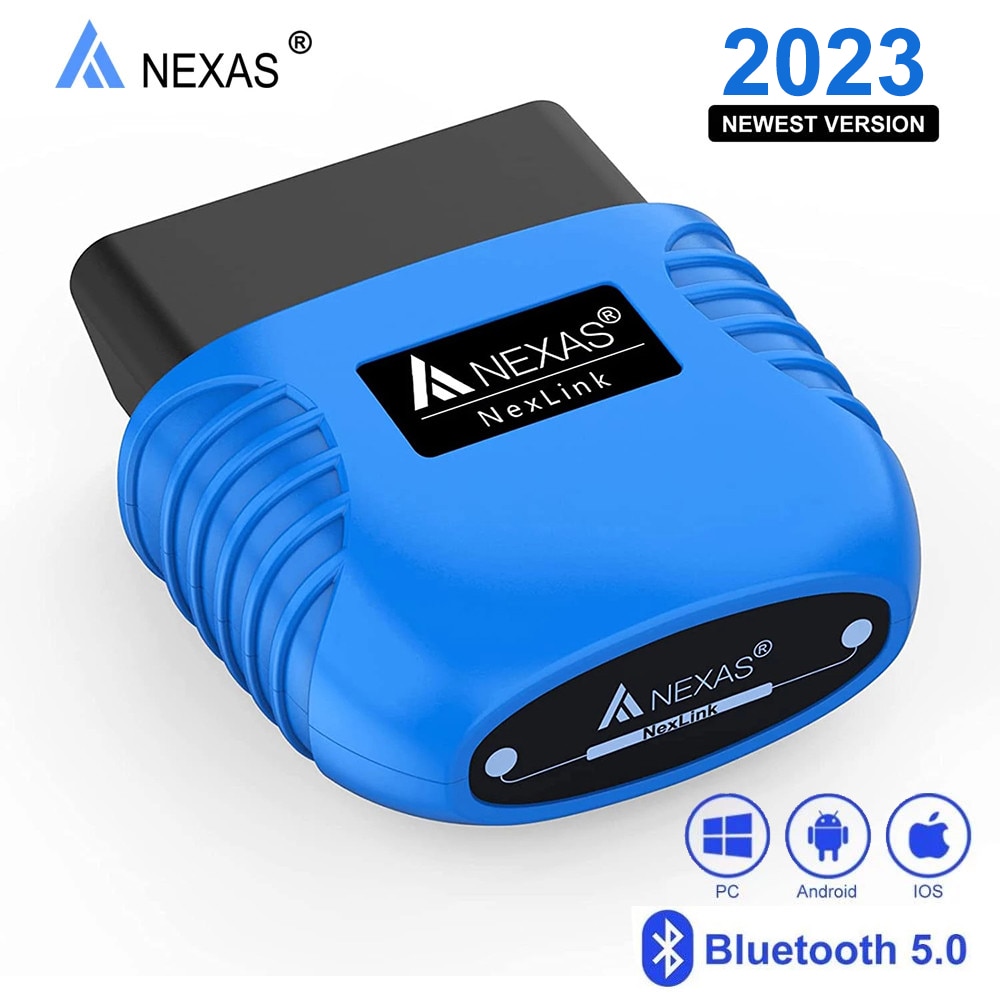 【Xiaofeng】NEXAS Motorcycles Diagnostic Scan Bluetooth 5.0 OBD2 EOBD Diagnostic Scanner for Android Fault Code Reader. 