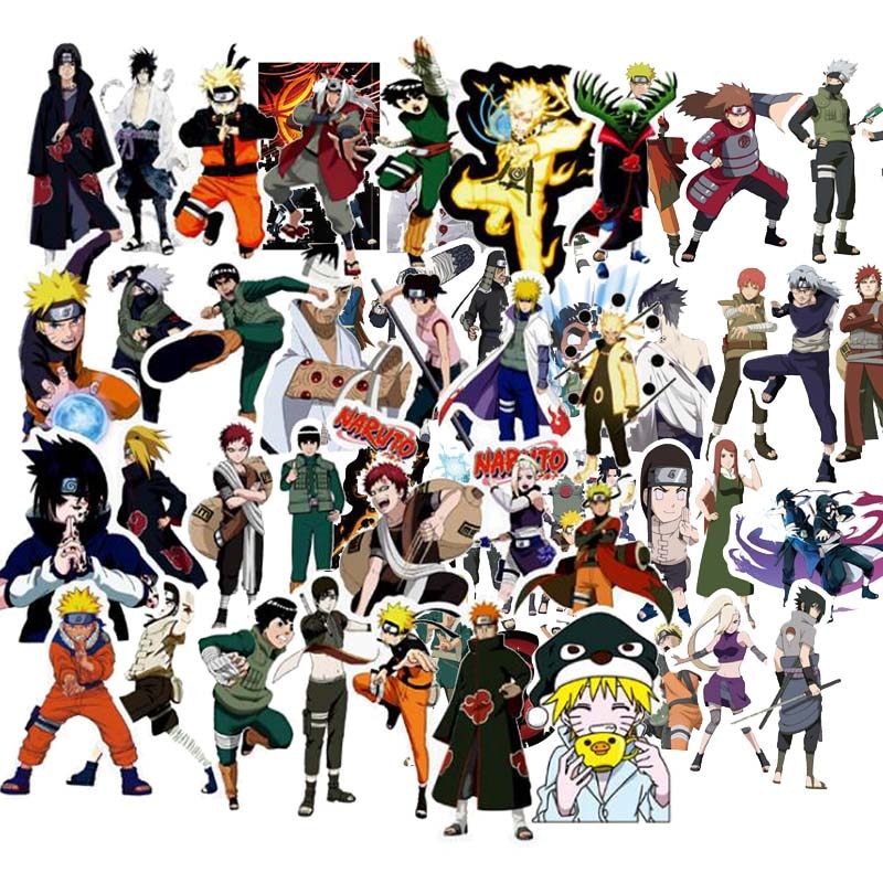 Portland Mall Naruto Sticker Set