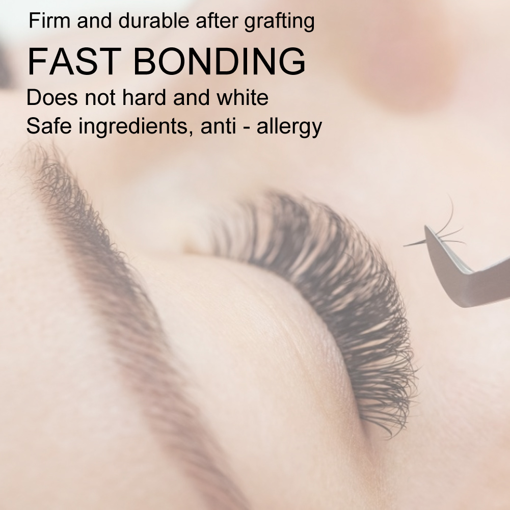 【DM bag factory Store】10ml Eyelash Glue Professional Permanent Super Strong Grafting 30 Days Retention. 