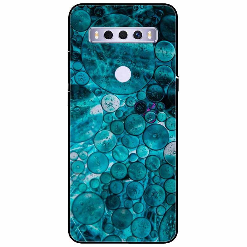 Custodia In Silicone Per TCL 10 SE (T766H/T766U), Cover V-49, Nera, Morbida E Resistente - 3