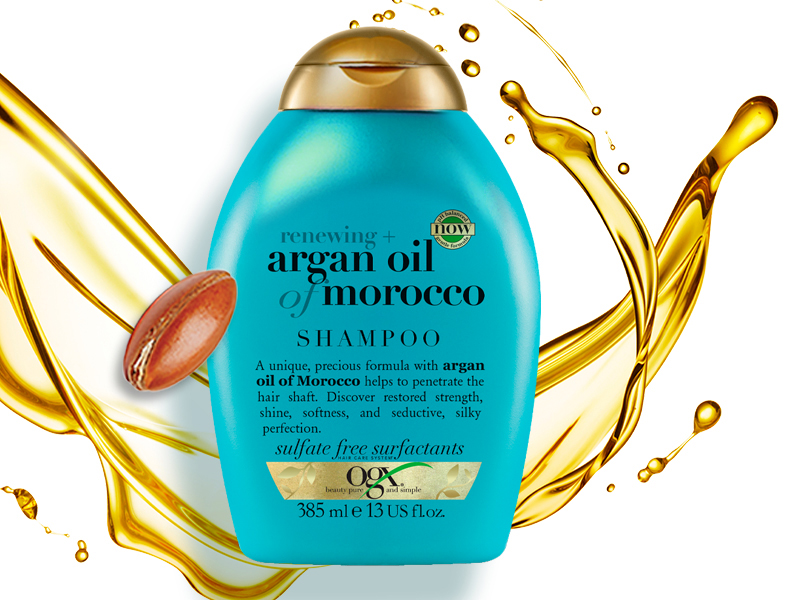 OGX Argan Oil of Morocco Sulfate Free Shampoo for Dry Hair, 385ml (Pack of  1) : Amazon.co.uk: Beauty