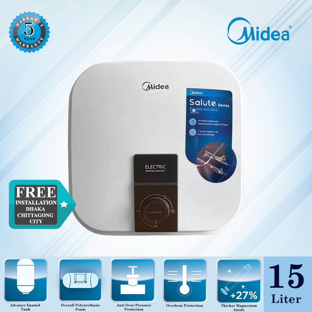 Midea Water Heater (Geyser) D15 15 Liter