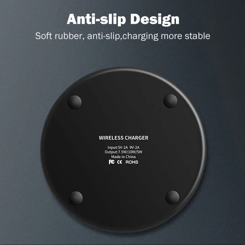 15W Fast Wireless Charger for Nothing Phone 2 1 Wireless Charging Pad Breathing Light Indicator with Cable Gift Case. 