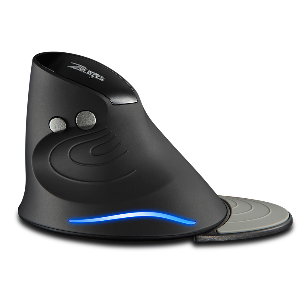 HXSJ Zelotes F-17 Vertical Mouse 2.4Ghz  Gaming Mouse 6 Keys Ergonomic Optical Mice With 3 Adjustable Dpi For Pc Lapt-op. 