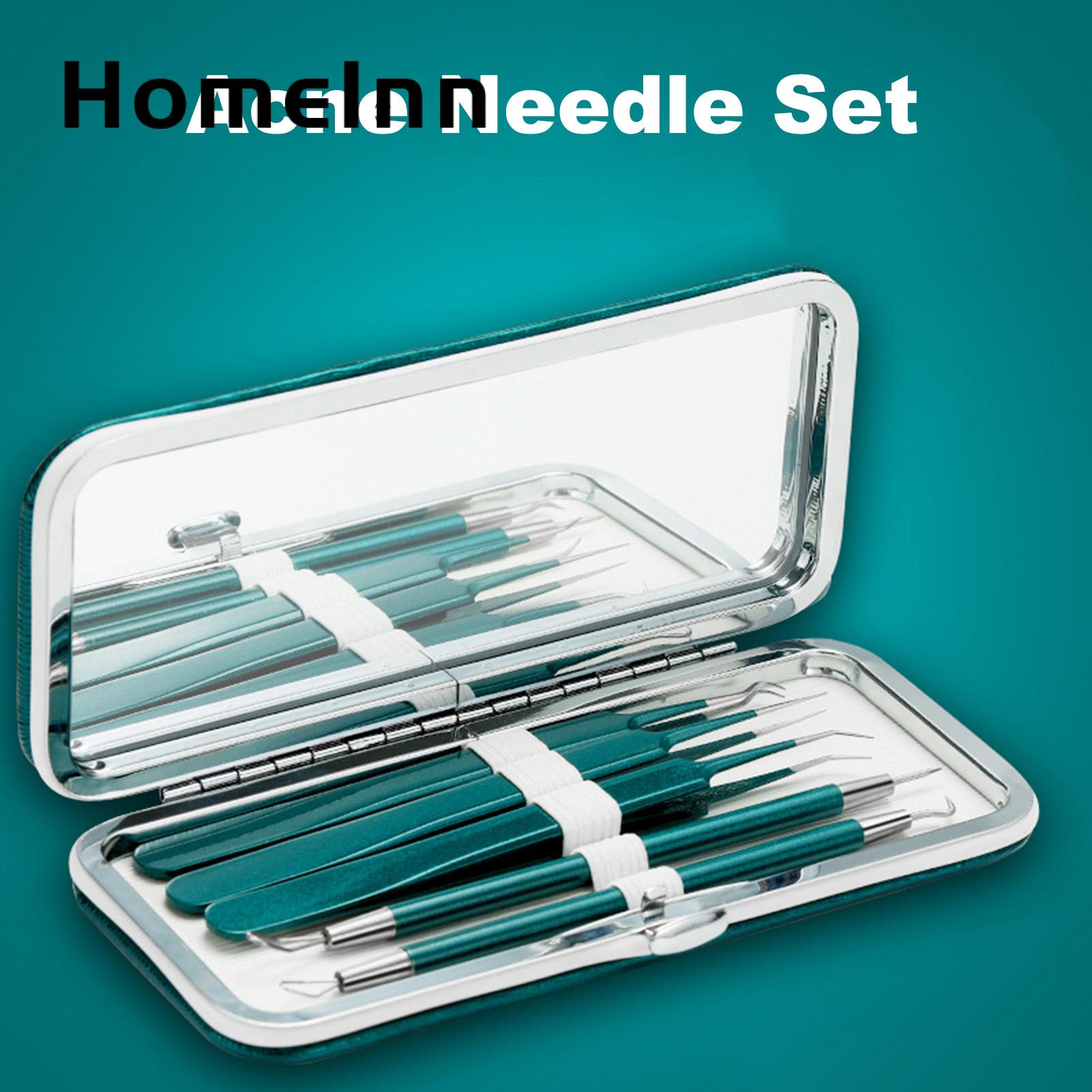 Acne Needle Set Portable Pimple Popping Blackhead Remover Tool. 