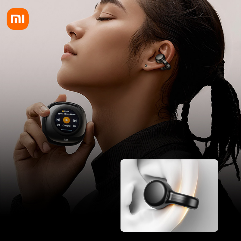 Kefeng 4 earphone clip active noise cancelling headset Xiaomi CT11 wireless bluetooth 5.noise sports running headset touch screen with microphone. 