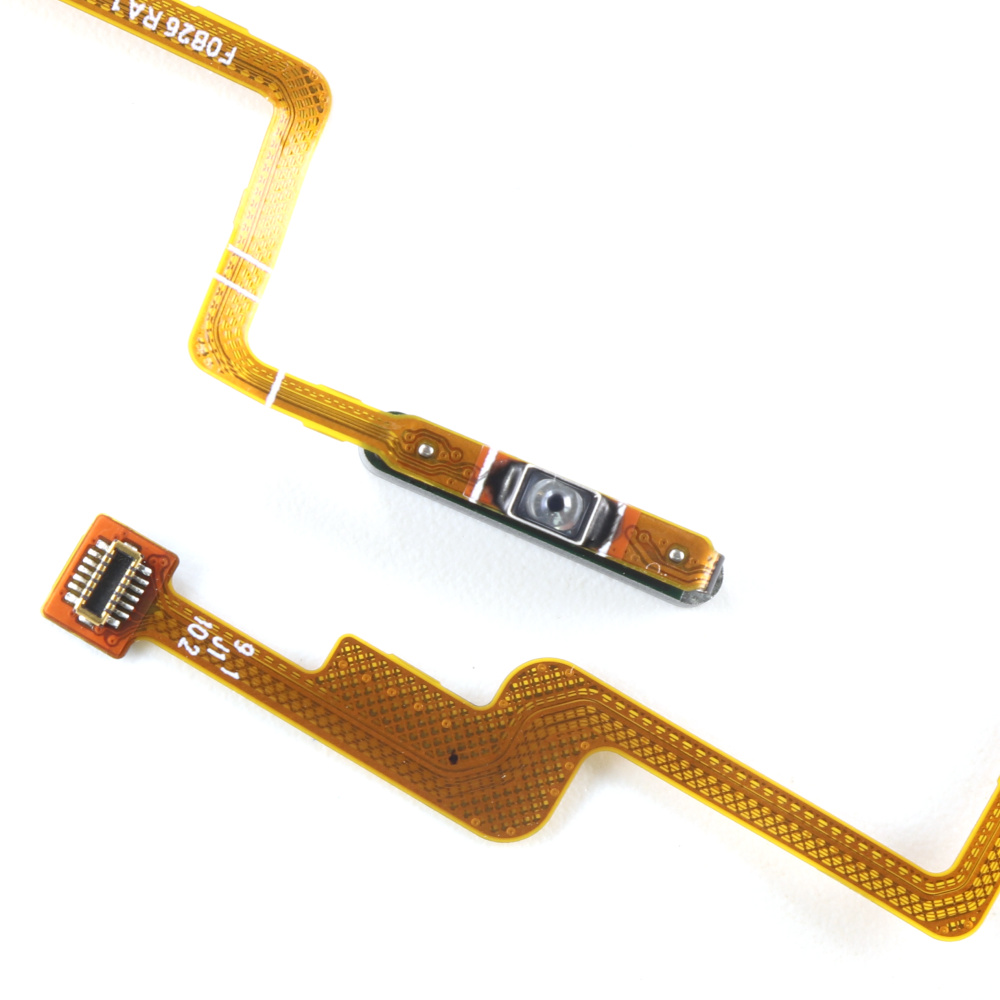 For Xiaomi 11T Mi 11T Pro Fingerprint Sensor Home Return Key Menu Button With Power Flex Cable 21081111RG. 