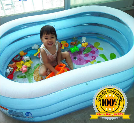New High quality Intex Oval Whale Fun Pool 64 Inch 57482NP. 