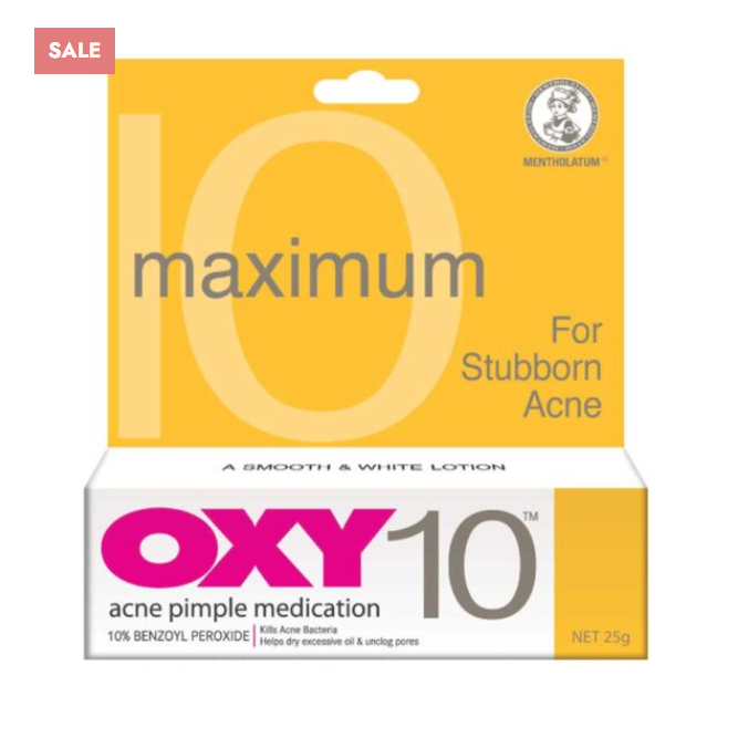OXY 10 Acne Pimple Medication - 25g - Acne Spot Stubborn Acne