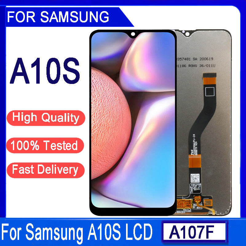 6.2”High quality For Samsung A10s lcd display For Samsung A10S A107F A107/DS A107FD A107M LCD Screen Touch Digitizer Assembly