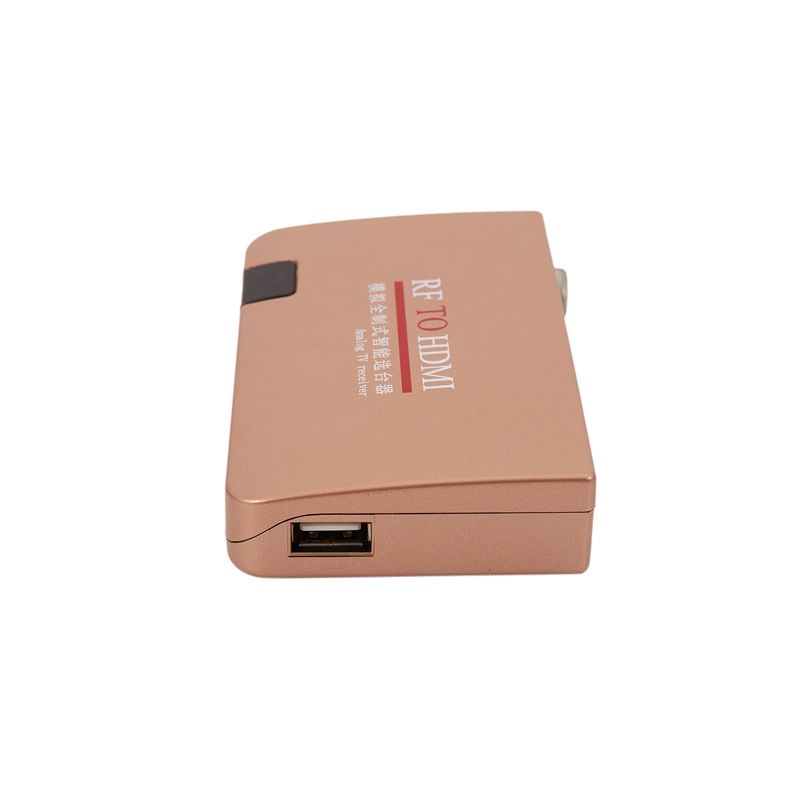 RF To HDMI Converter Adapter Analog Receiver Analog TV Box Digital Box Remote Control EU Plug. 