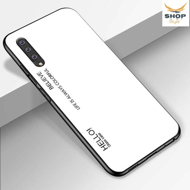 Samsung Galaxy A30s - Back Cover Glass Case