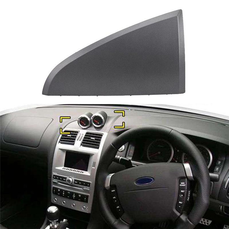 Dash Board Center Panel Trim Cover Triangle Unit Grey