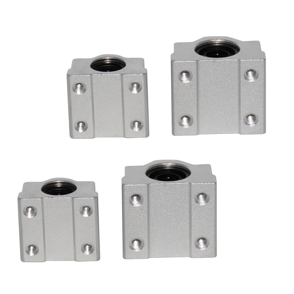 1pc Linear Motion Ball Bearing Slide Block Bushing SC8UU SCS6UU SCS8UU SC10UU SCS12UU Linear Shaft C 3D Printer Parts. 