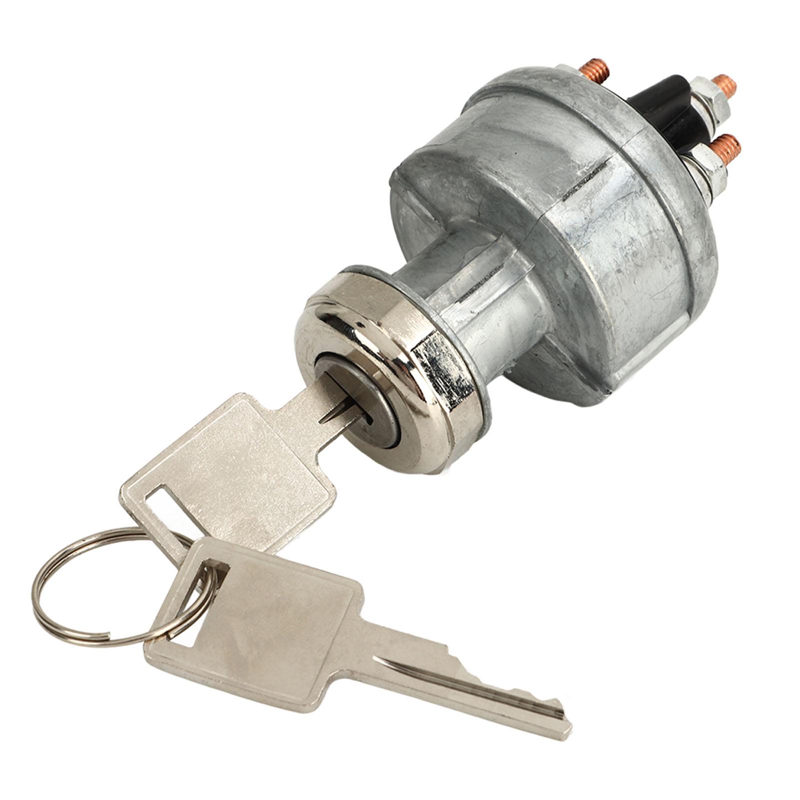Ignition Switch with 2 Key 6665606 Replacement for Bobcat Loaders 310 313 322 440 530 533 630 631 MT50 MT52. 