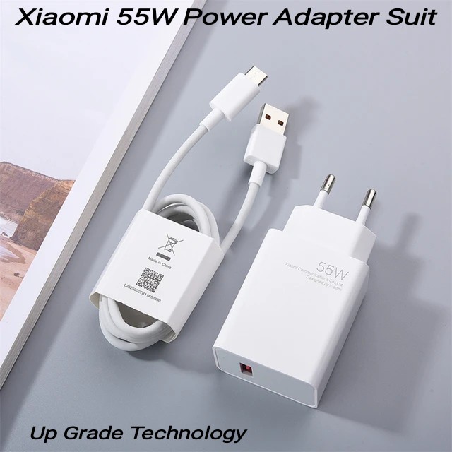 Xiaomi 55W Super-Vooc Supper-Fast GaN Charger Type-C. 