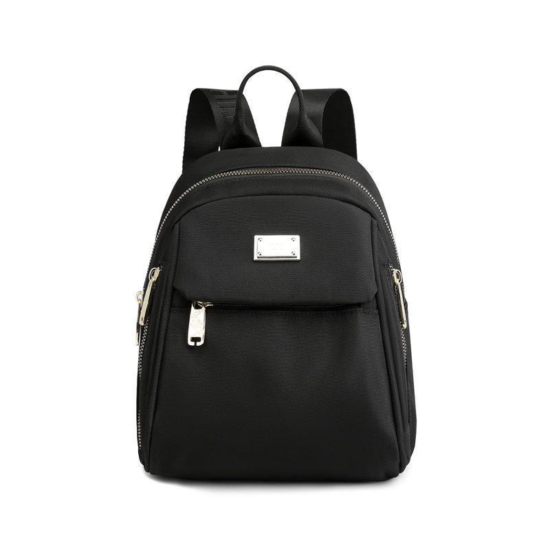Bag Bag Women's 2024 New Waterproof Oxford Cloth Backpack Casual Fashion Mini Nylon Cloth Canvas Small Bag