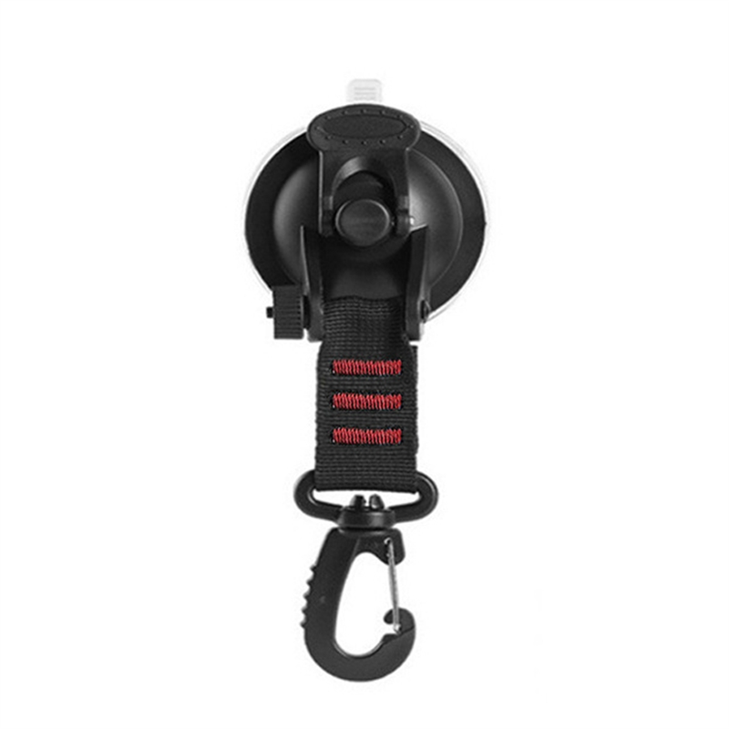 4 PCS Heavy Duty Suction Cup 360° Rotating Camping Suction Hooks Car Suction Cups Anchor With D Ring For Awning-Orange. 