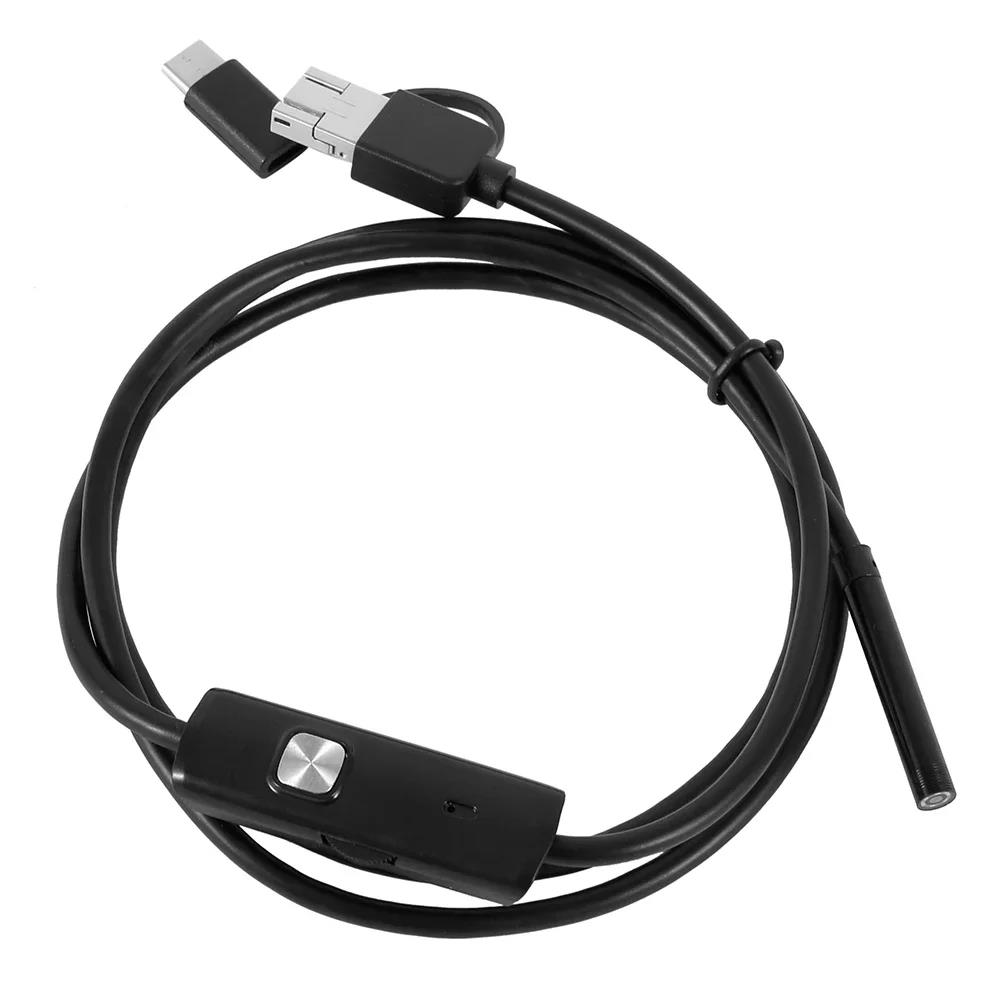 HD Wireless Endoscope 640x480P Single Dual Lens WiFi Borescope Inspection Camera Waterproof Snake Pipe Camera For Android IOS. 