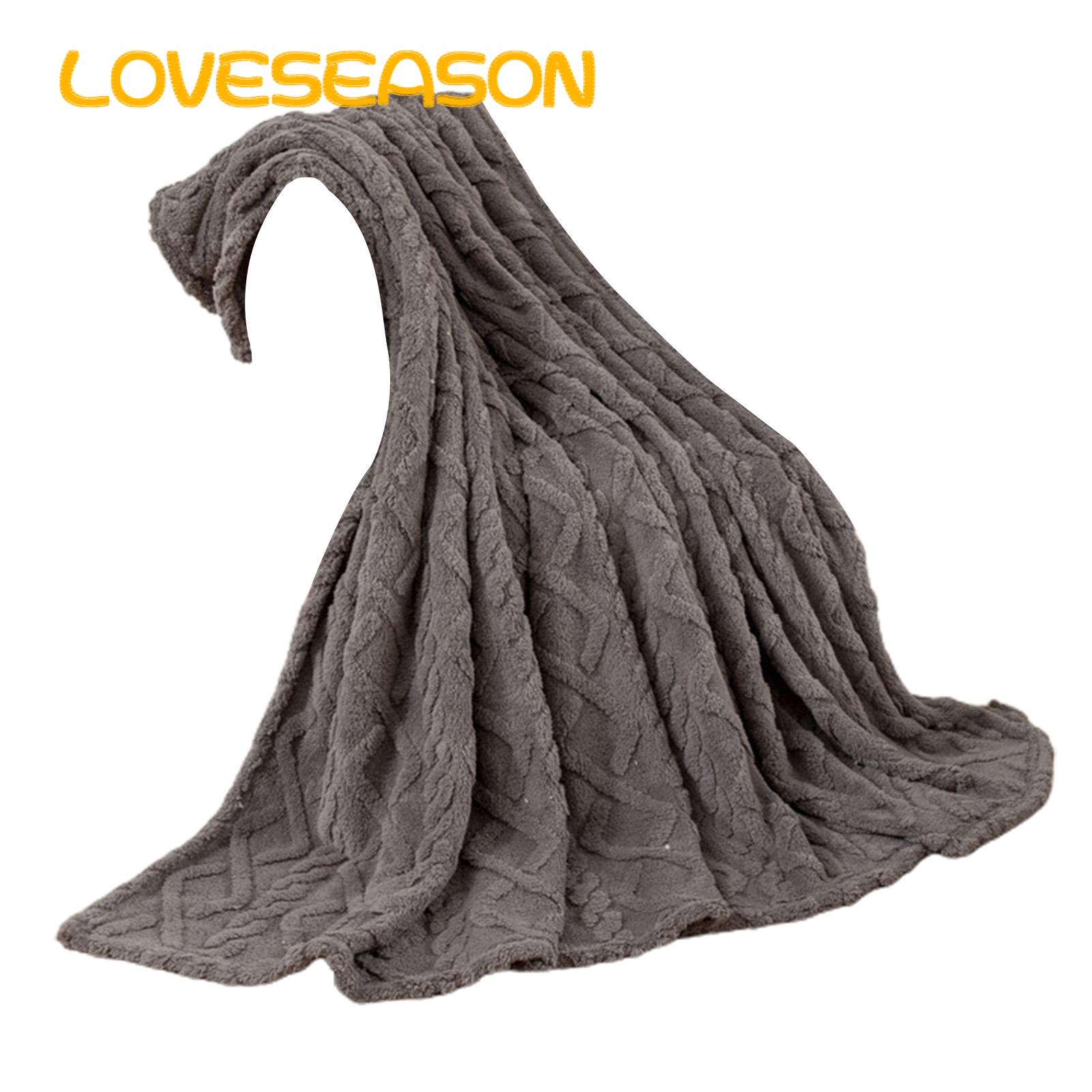 Warm Fleece Blanket Cozy Durable Solid Color Sofa Throw Blanket Super Soft Skin-friendly Bedding Blanket Easy to Wash Perfect for Homes Ultra-soft Throw Blanket. 