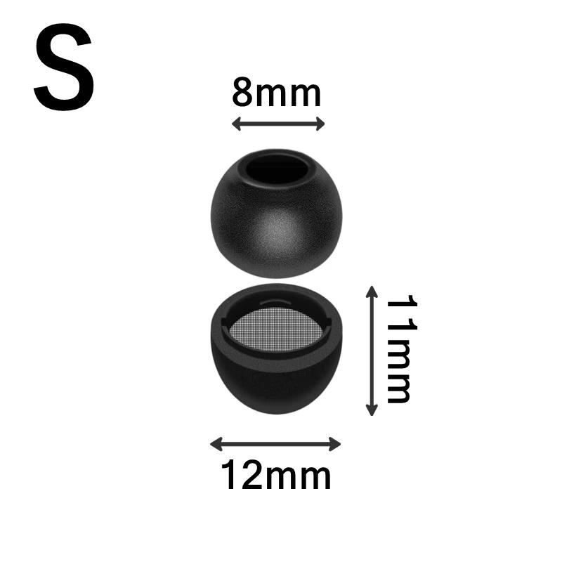 Memory Foam Eartips for Samsung Galaxy Buds 3 Pro Eartips Noise Reduction Earplugs Soft Anti-Slip Earbuds Ear Tips For Buds3Pro. 