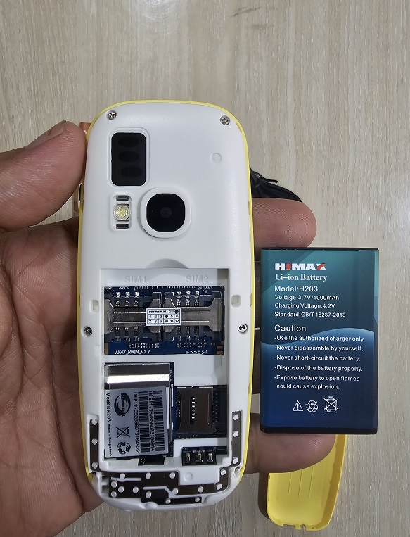 Himax H203 Button Phone Dual Sim. 