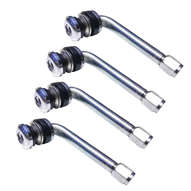 4Pcs/Lot YPQZW90DY6 7.15CM 2.5 Tire Valve Stems 90 Degree ,Universal