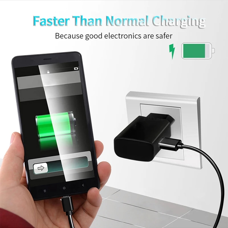 For Samsung Galaxy A21S A12 M31S A02S A52 A32 A42 A41 9V 1.67A Fast Phone Charger Adapter EU Plug Type-c USB Cable Charger. 