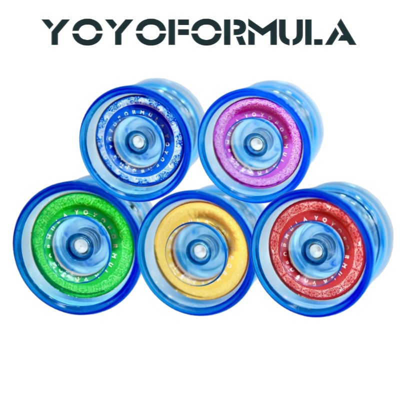 Yoyoformula [FREE GIFT] 1A/3A/5A Side Axis Gameplay 1A Beginner-specific Competition Practice Yoyo Plastic Professional Responsive YoYo Ball Bearing Toy for Teenager