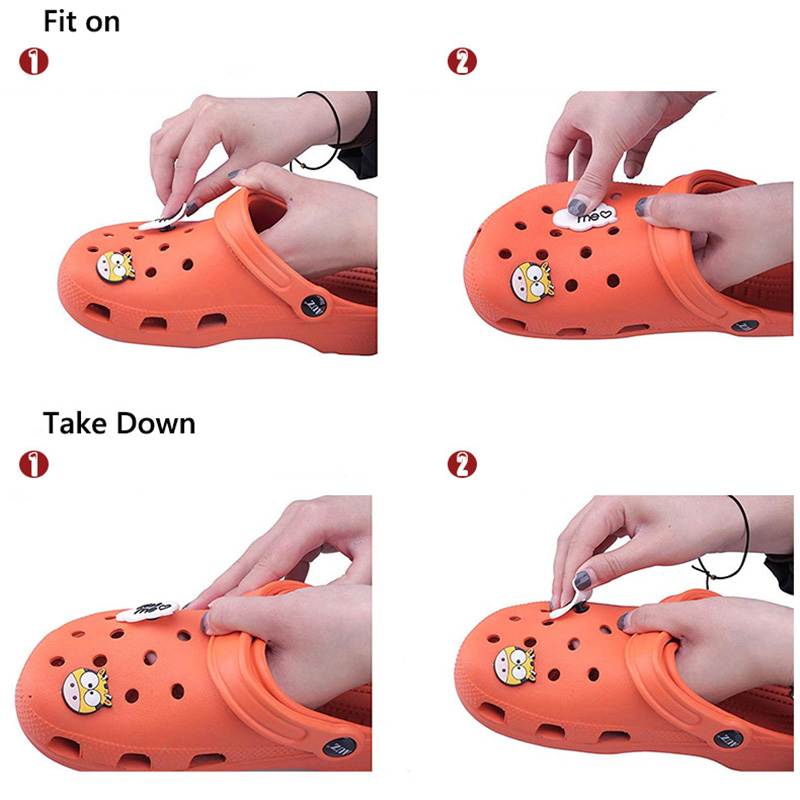 1 Pcs Anime Crocs Charms Naruto Decoration Cute Sandals Shoes Accessories Kawaii PVC Badges DIY for Boys Kids Christmas Gift Set. 