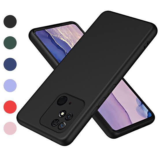 Xiaomi redmi 10 c এর জন্য সফট সিলিকন কেস ব্যাক কভার (Back Case Cover For Smartphone). 