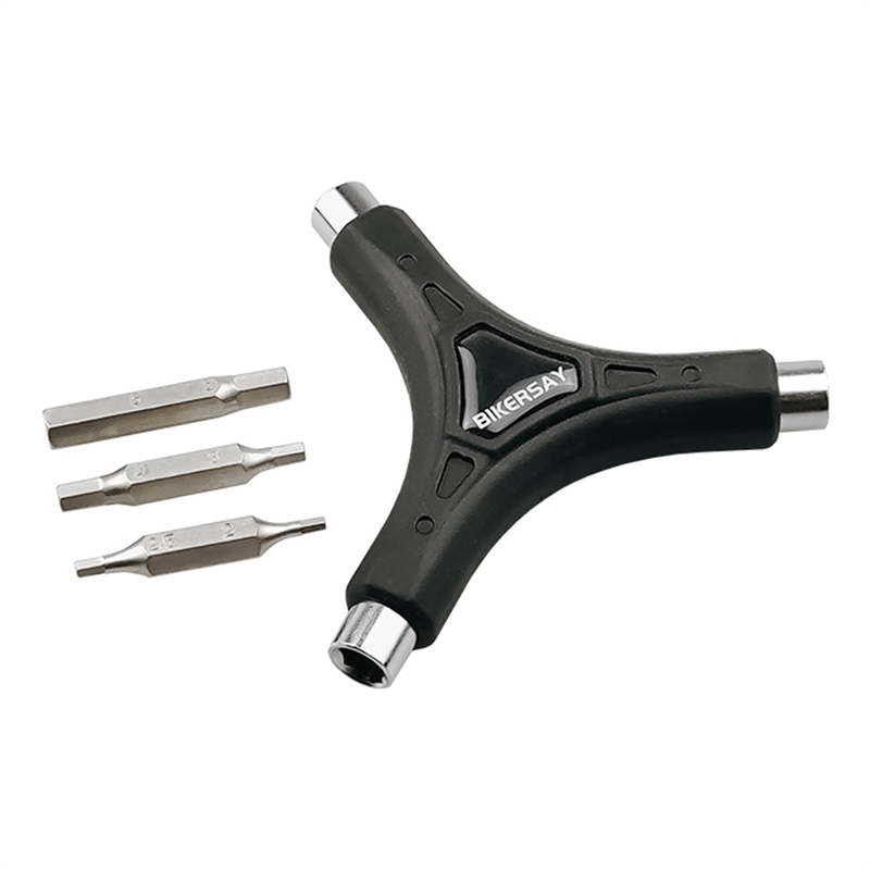 Y-Shaped Hex Wrench Bicycle 3 Way 2/2.5/3/4/5/6mm Spanner Bike Hex Key Tools Hexagonal Service Repair Wrenches