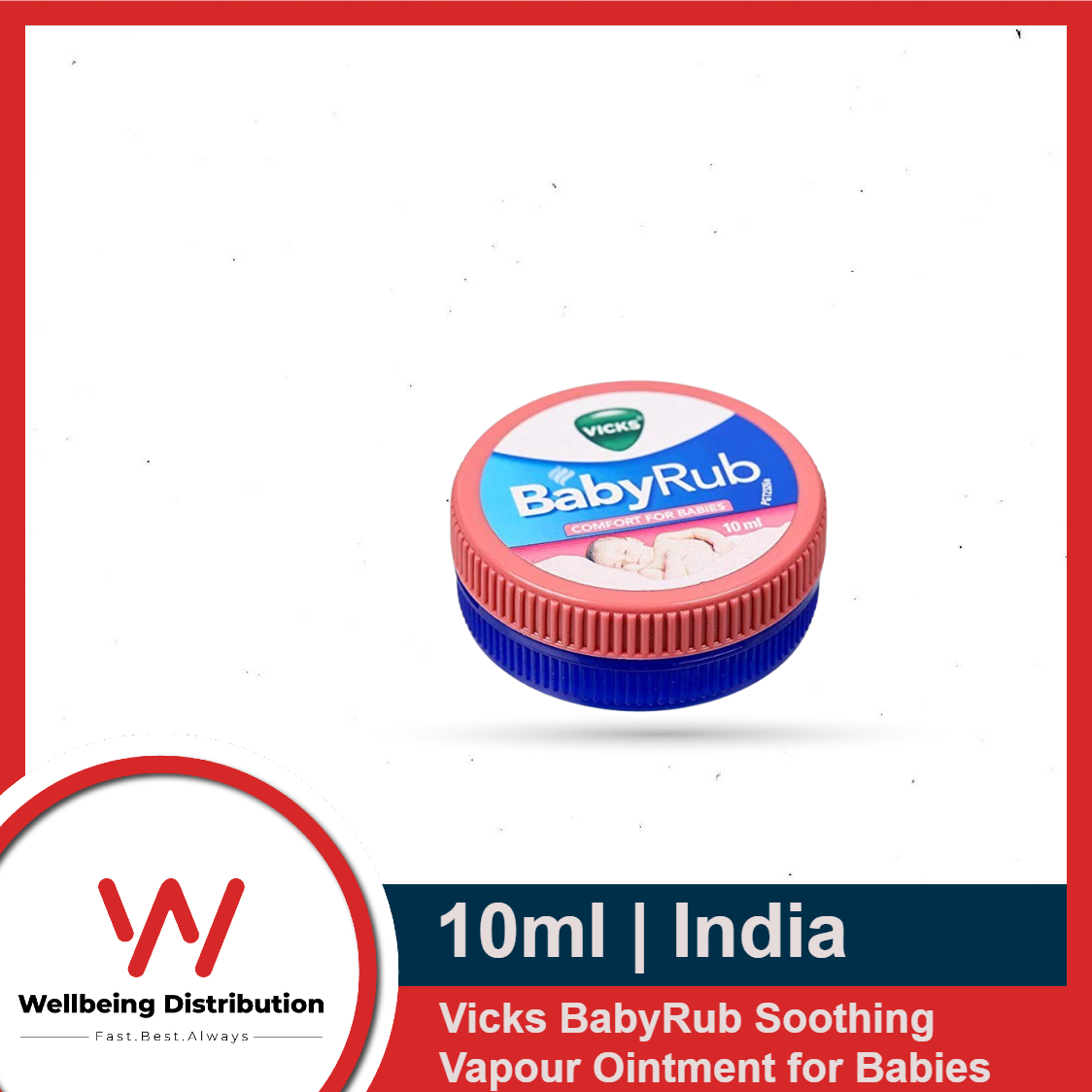 10ml Vicks Baby Rub Small Price Buy Baby Personal Care Online At