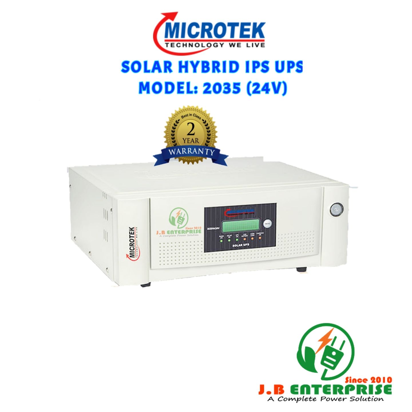 SOLAR IPS MICROTEK 2035 FOR 12V 2 BATTERY