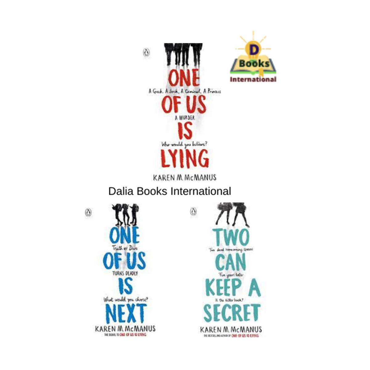 Karen M. Mcmanus 3 Books Set (One Of Us Is Lying/ One Of Us Is Next/ Two Can Keep A Secret) by  Karen M. Mcmanus