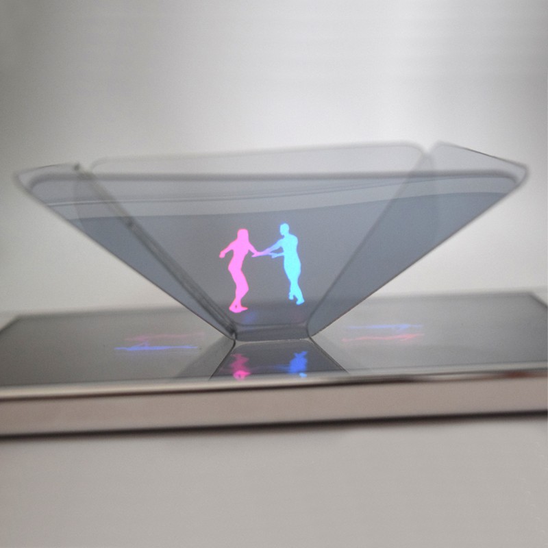 3D Hologram Pyramid Display Projector for phone Universal. 