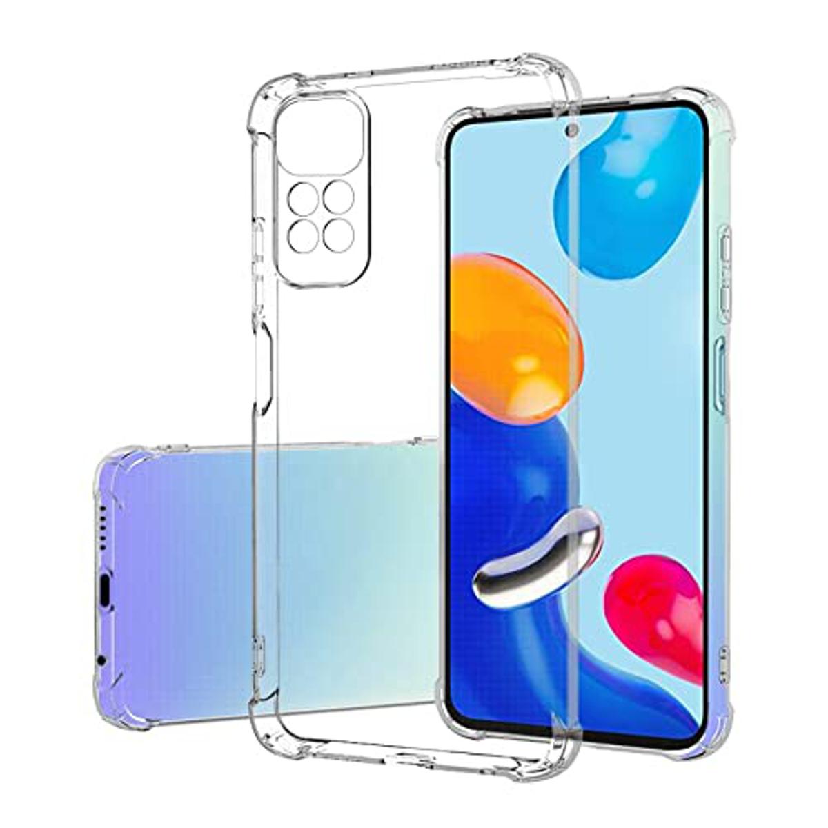 Transparent Back Cover for Redmi Note 11 4G / Note 11S - Slim and Durable Protective Case