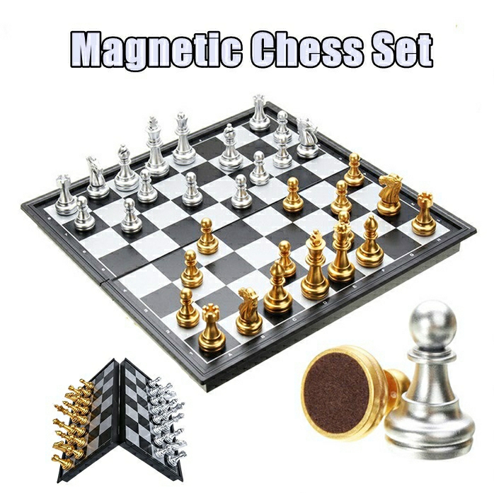 Magnet Chess Gold & Silver Guti 12.5 Inch. 