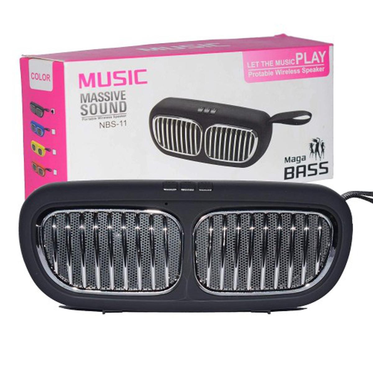 Portable Wireless Nbs-11 Bluetooth Speaker High Bass and Clear Sound