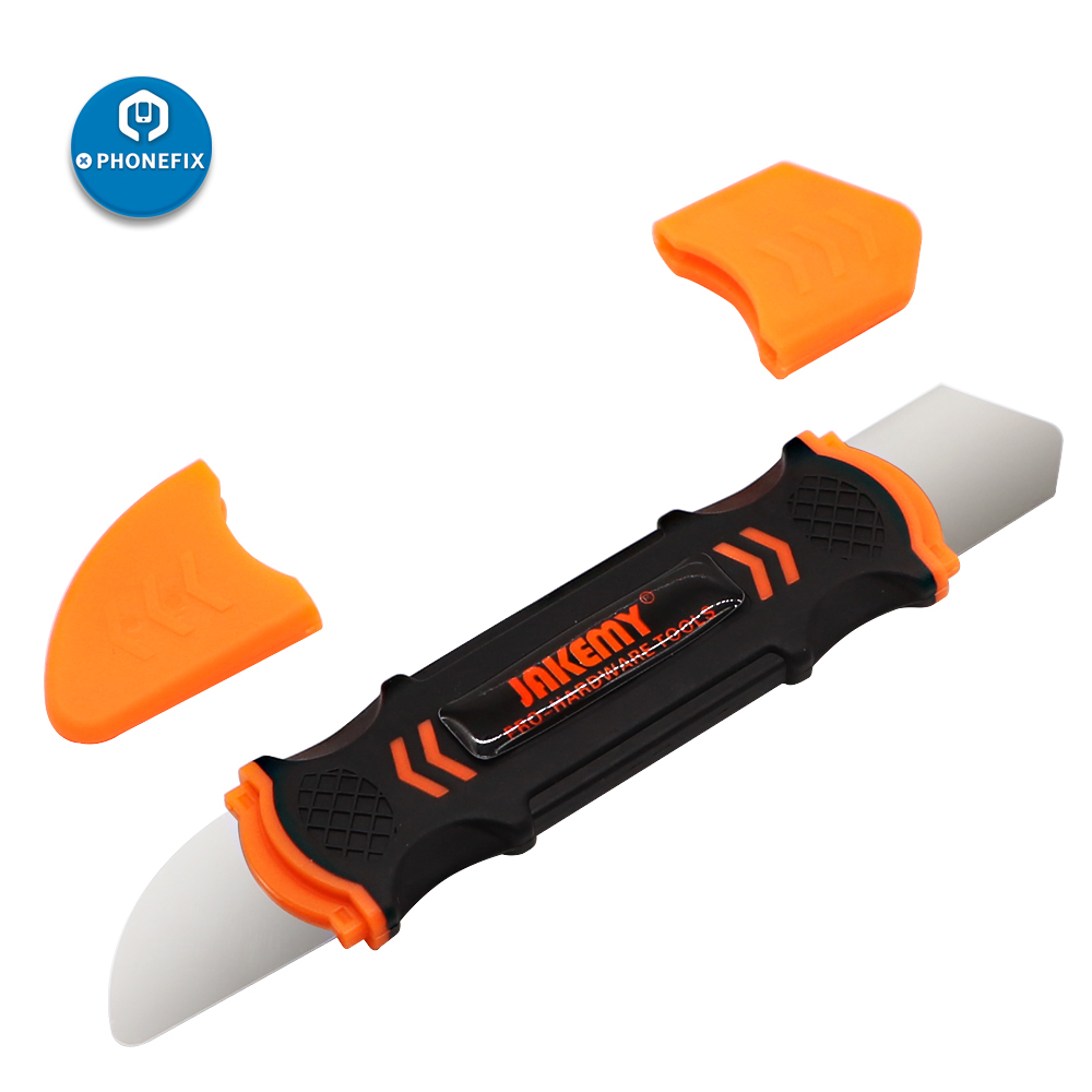 JAKEMY JM-OP12 Metal Blade LCD Touch Screen Tommy Bar Opening Pry Tool Teardown Cutter Disassemble Repair Tool for iPhone iPad