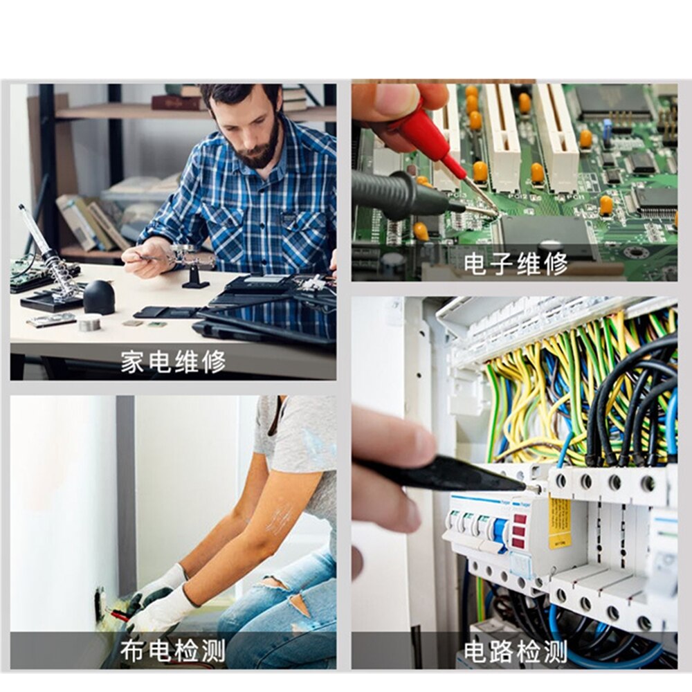 XL830L digital multimeter esr meter testers automotive electrical dmm transistor peak tester meter capacitance meter. 
