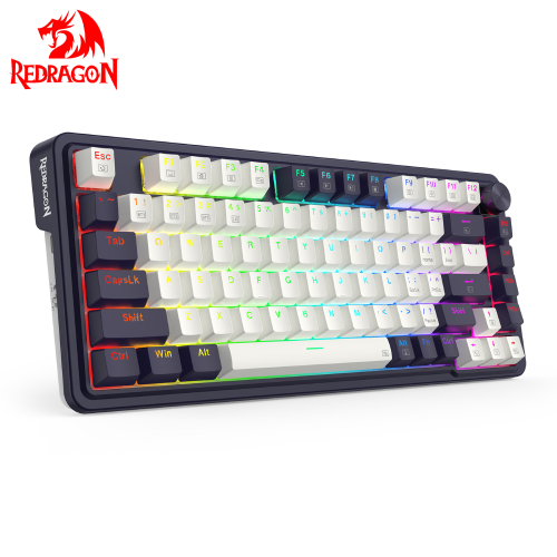 Redragon UCAL K673 PRO 75% 81 Key RGB Mechanical Gaming Keyboard. 