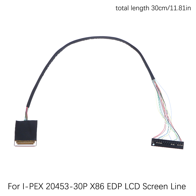 For I-PEX 20453-30P X86 EDP LCD Screen Line 30 Pin Industrial Control Motherboard Screen Line Signal Line Demoo. 