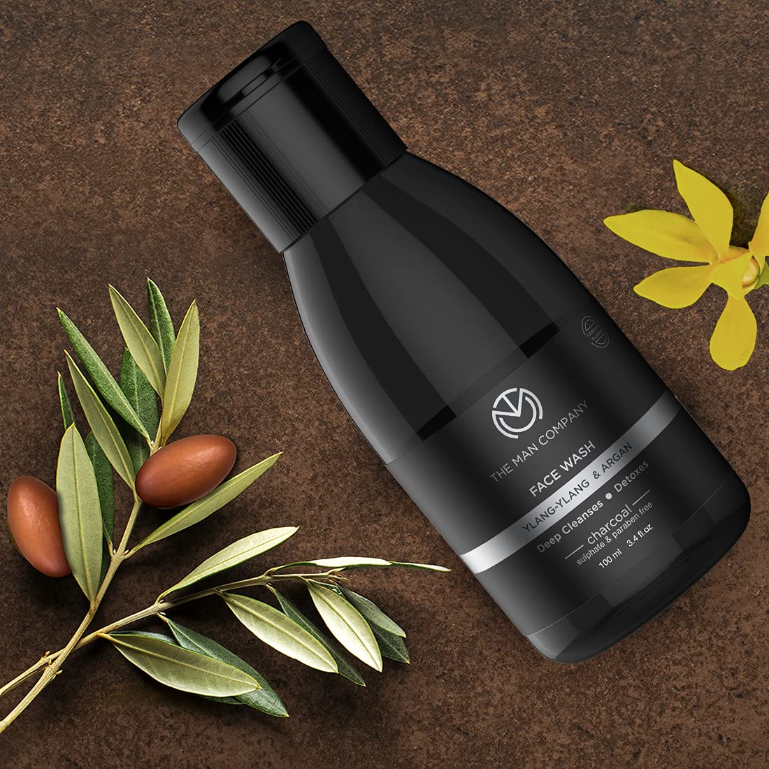 The Man Company Activated Charcoal Face Wash for Men-100 ml. 
