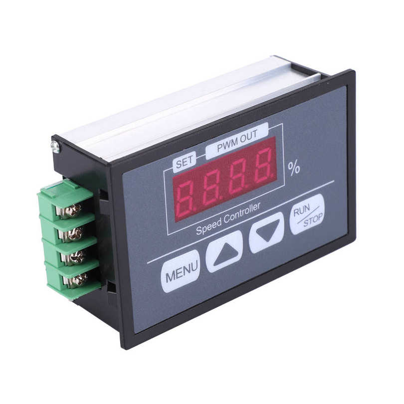 PWM Regulator Speed Button Type Motor Current Regulation Power Controller DC6~60V. 