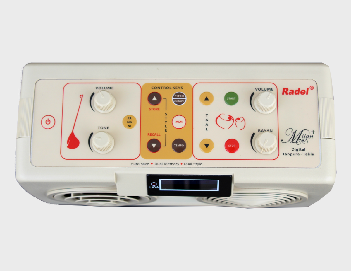 Radel Milan Plus Original 2-in-1 Tabla-Tanpura. 